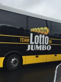 More than a team bus - some good advertising